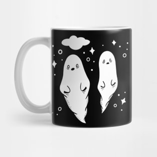 Spooky Ghosts in the Night Sky Mug